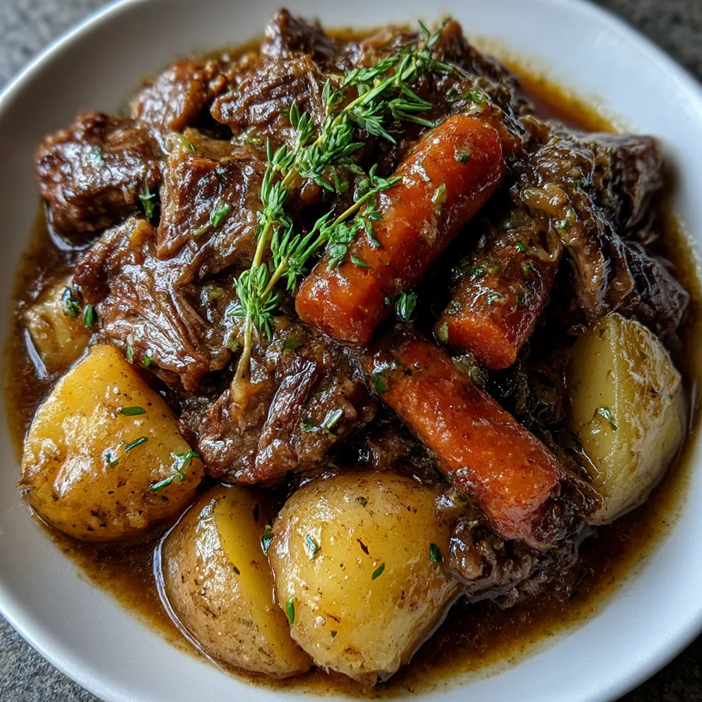 Easy Crockpot Beef Stew