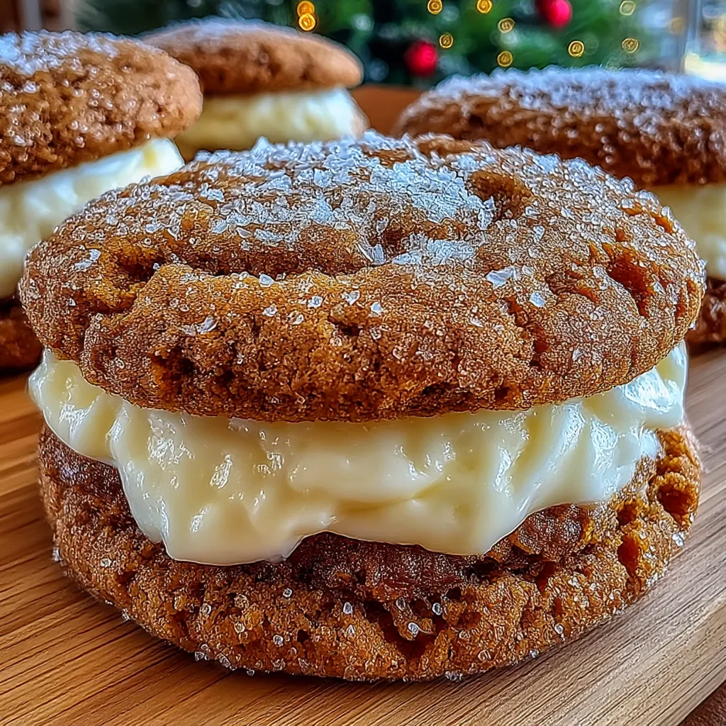 Gingerbread Cheesecake Cookies