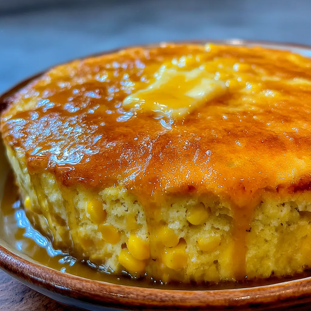 Honey Glazed Corn Casserole