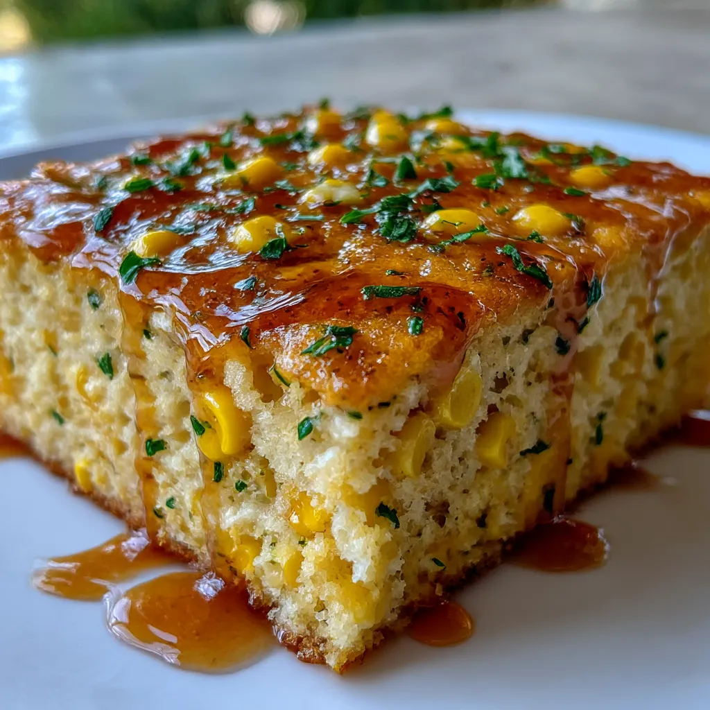 Honey Glazed Corn Casserole