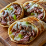 Keto Philly Cheesesteak Roll Ups