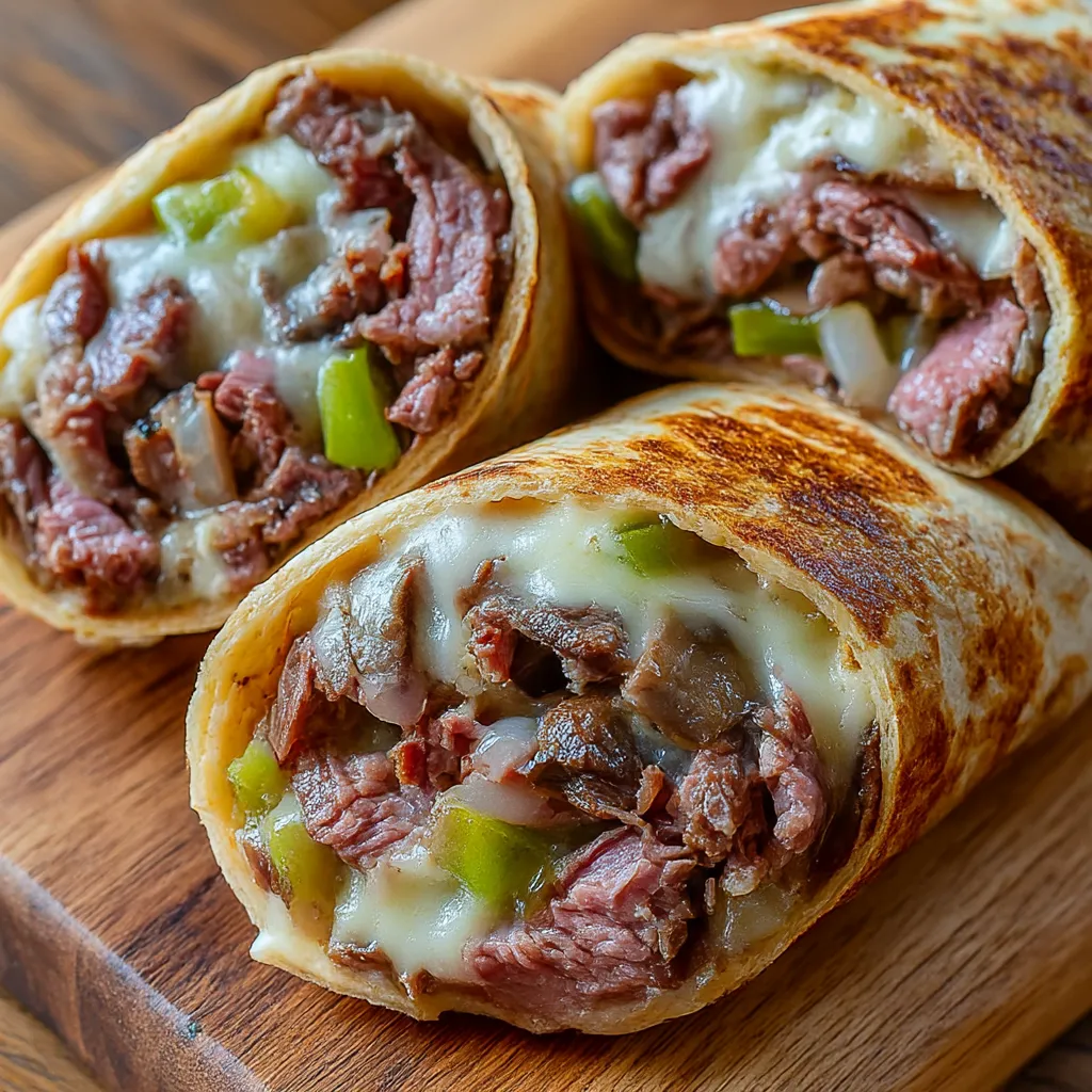 Keto Philly Cheesesteak Roll Ups