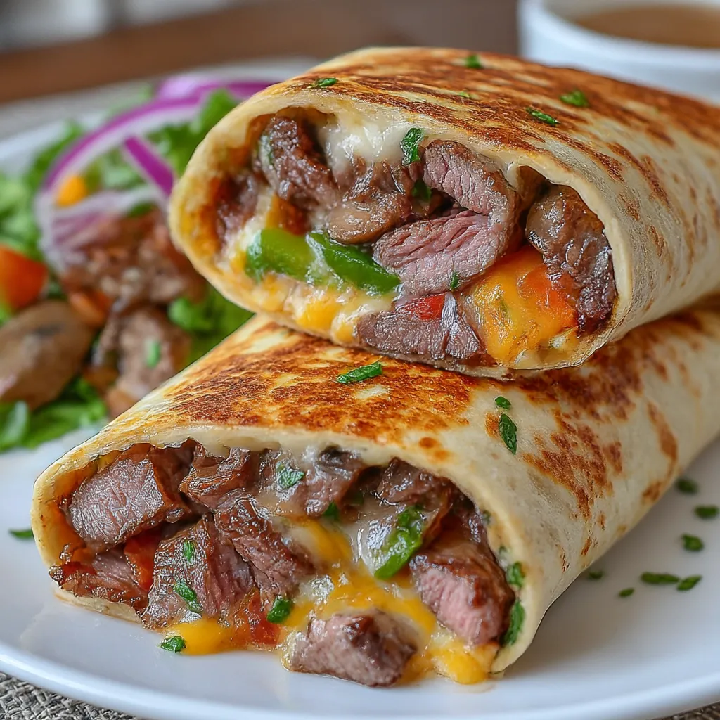 Keto Philly Cheesesteak Roll Ups