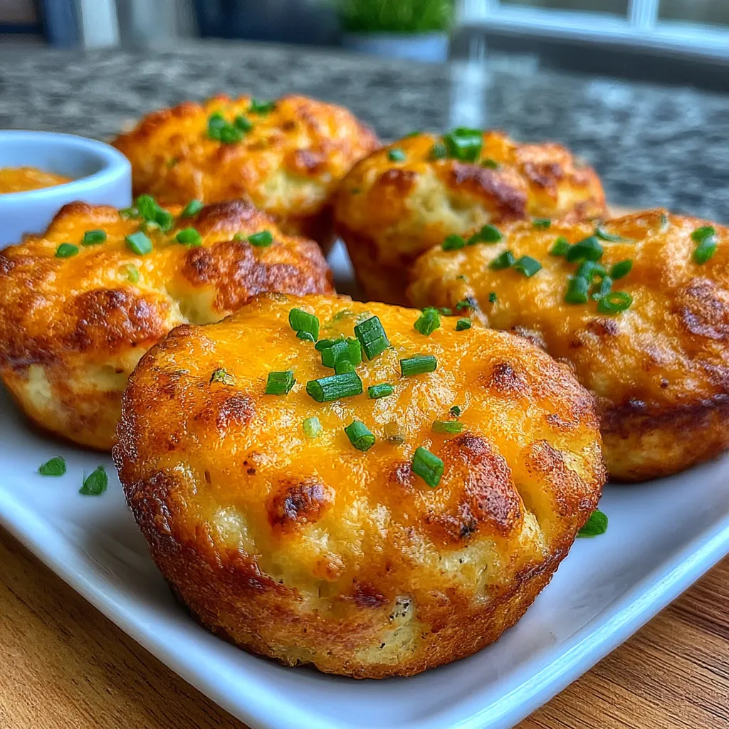Mashed Potato Cheese Puffs