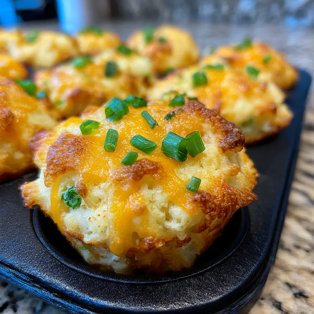 Mashed Potato Cheese Puffs