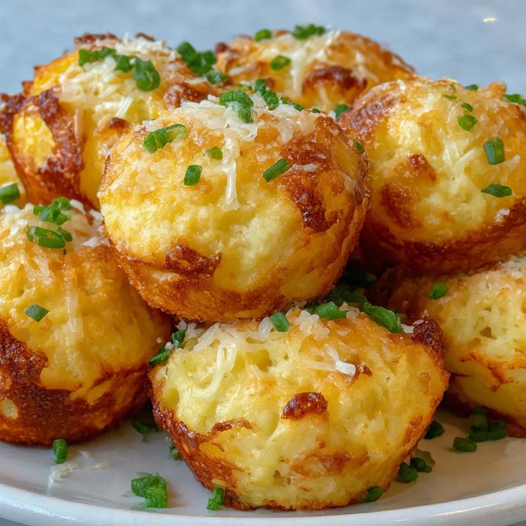 Mashed Potato Cheese Puffs