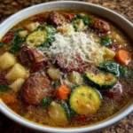 One-Pot Creamy Italian Sausage Soup