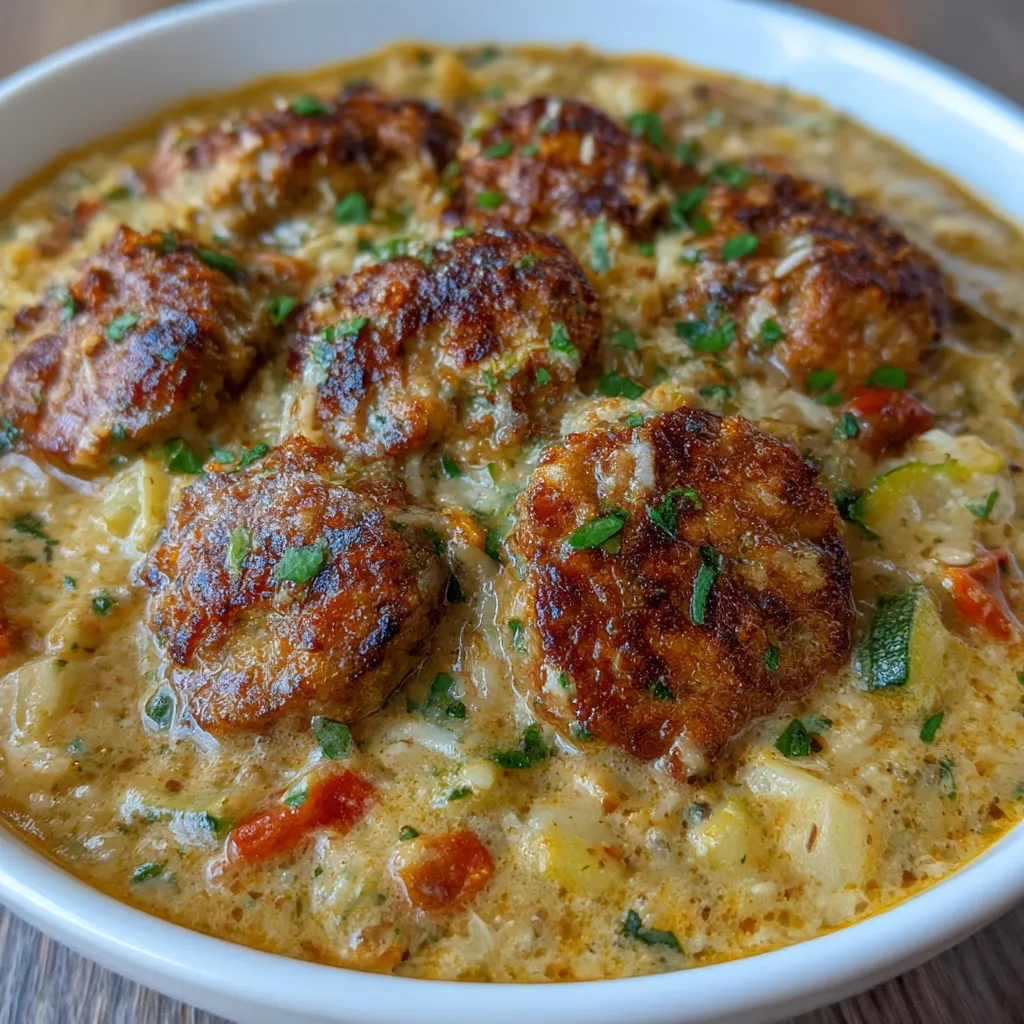 One-Pot Creamy Italian Sausage Soup