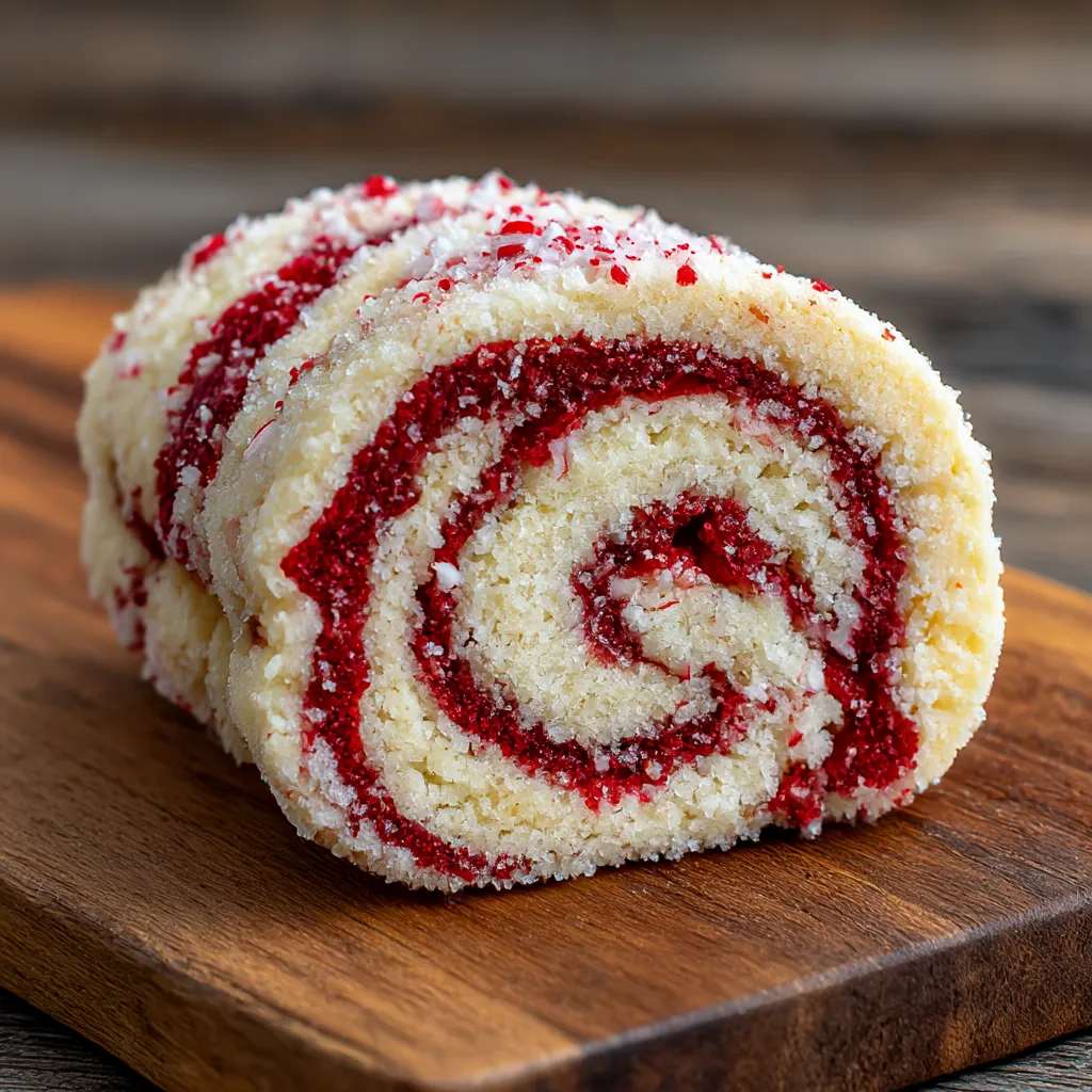 Peppermint Swirl Cookies