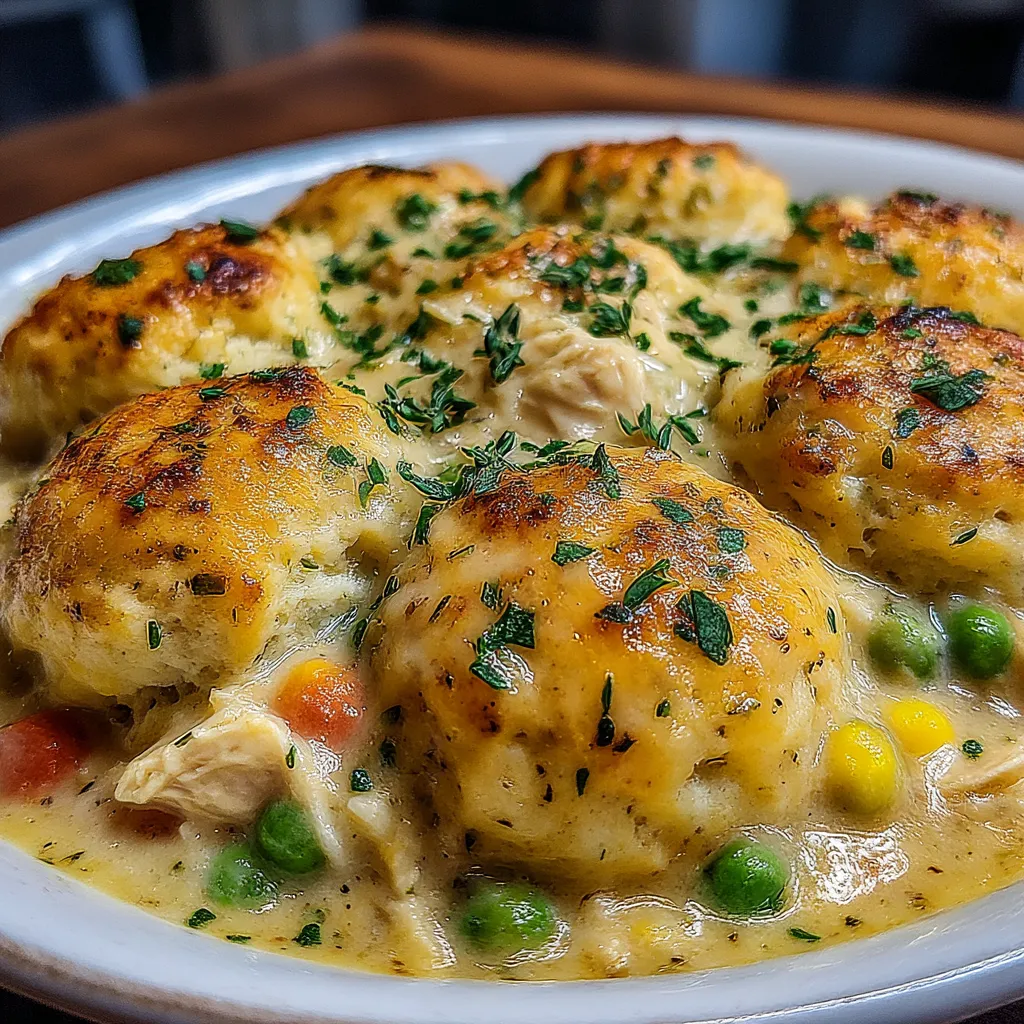 Red Lobster Biscuit Chicken Pot Pie