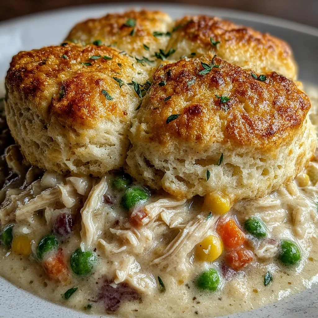 Red Lobster Biscuit Chicken Pot Pie