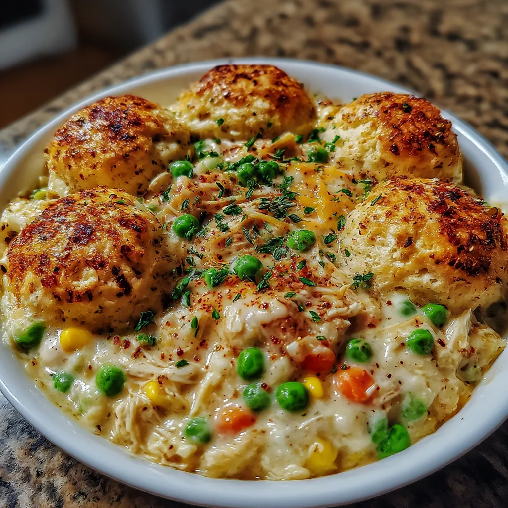 Red Lobster Biscuit Chicken Pot Pie