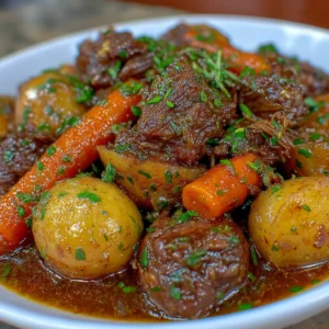 Slow Cooker Beef Stew