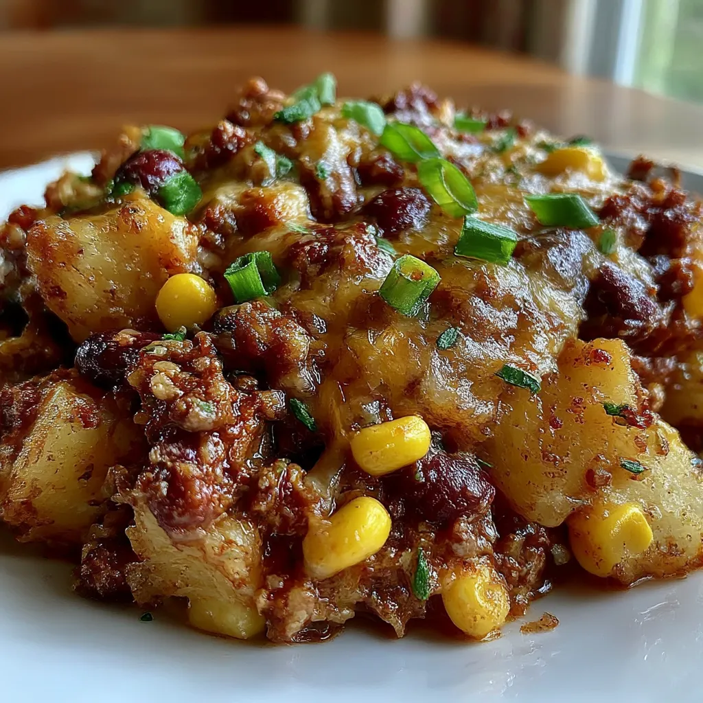 Slow Cooker Cowboy Casserole