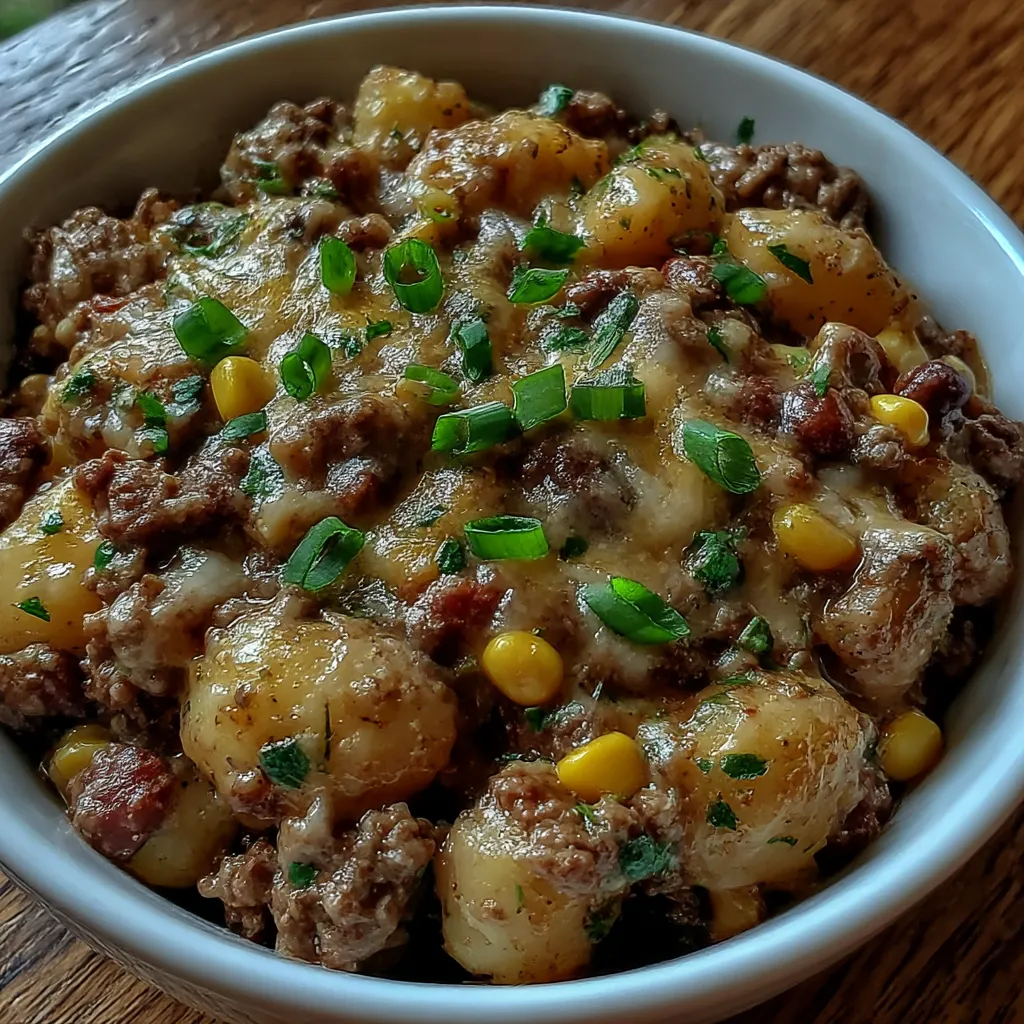 Slow Cooker Cowboy Casserole