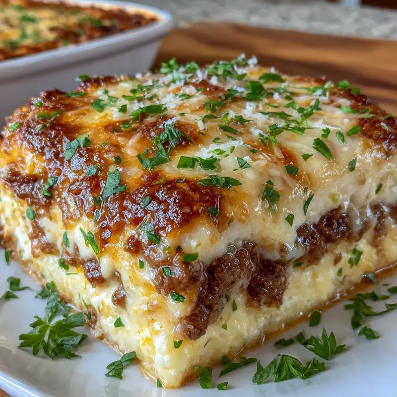 Slow Cooker Garlic Butter Beef Bites with Potatoes