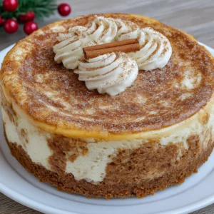 Snickerdoodle Cheesecake