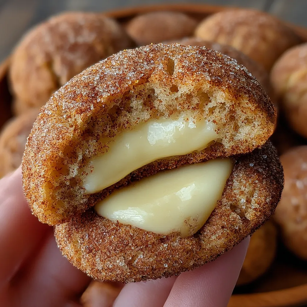 Snickerdoodle Thumbprint Cookies