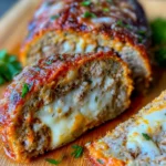 Stuffed Italian Meatloaf