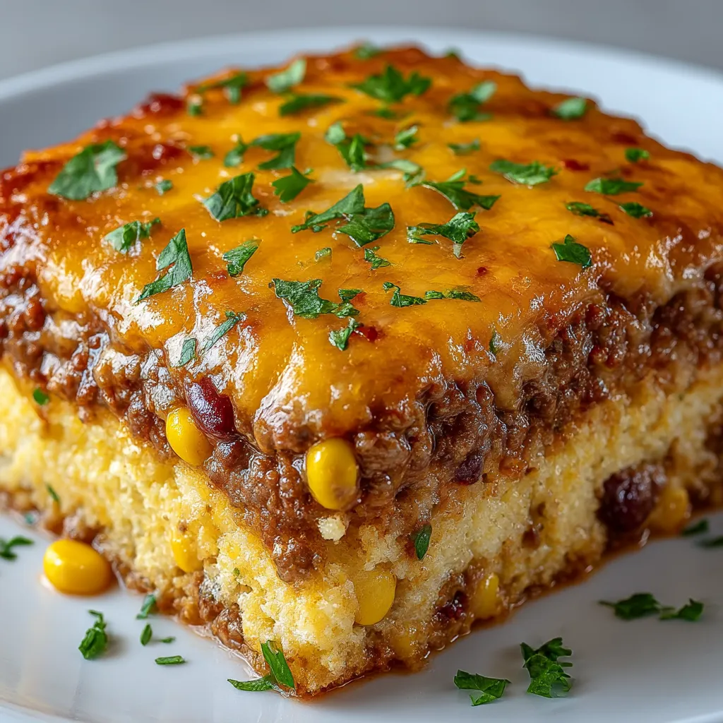 Texas Tamale Pie Casserole