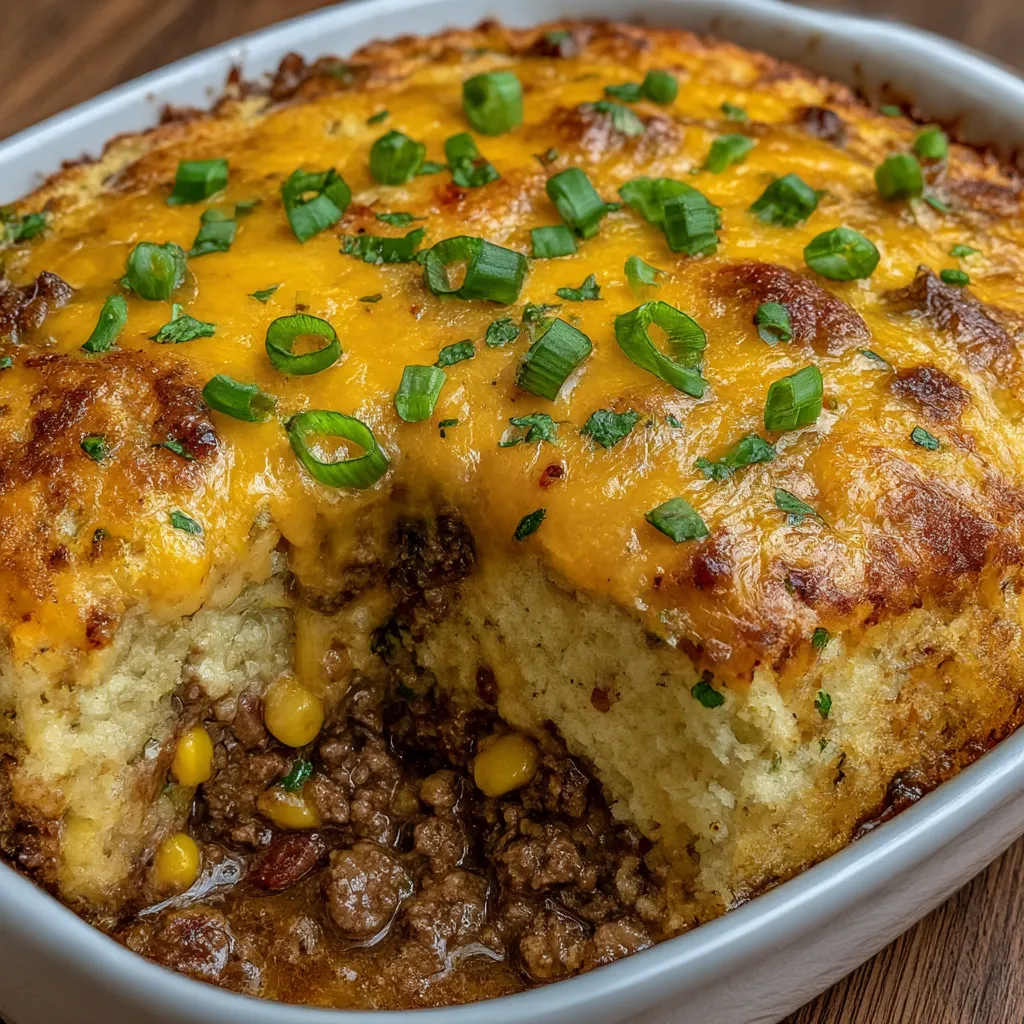 Texas Tamale Pie Casserole