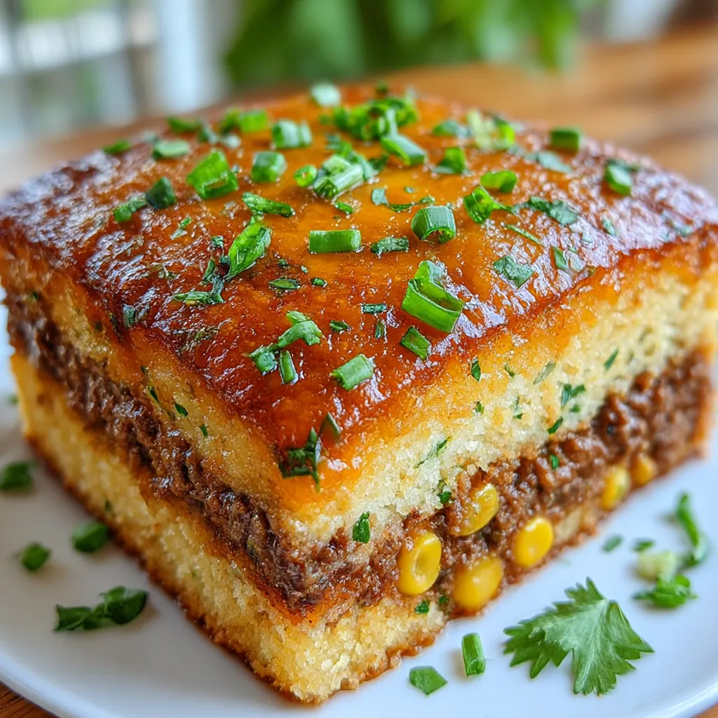 Texas Tamale Pie Casserole