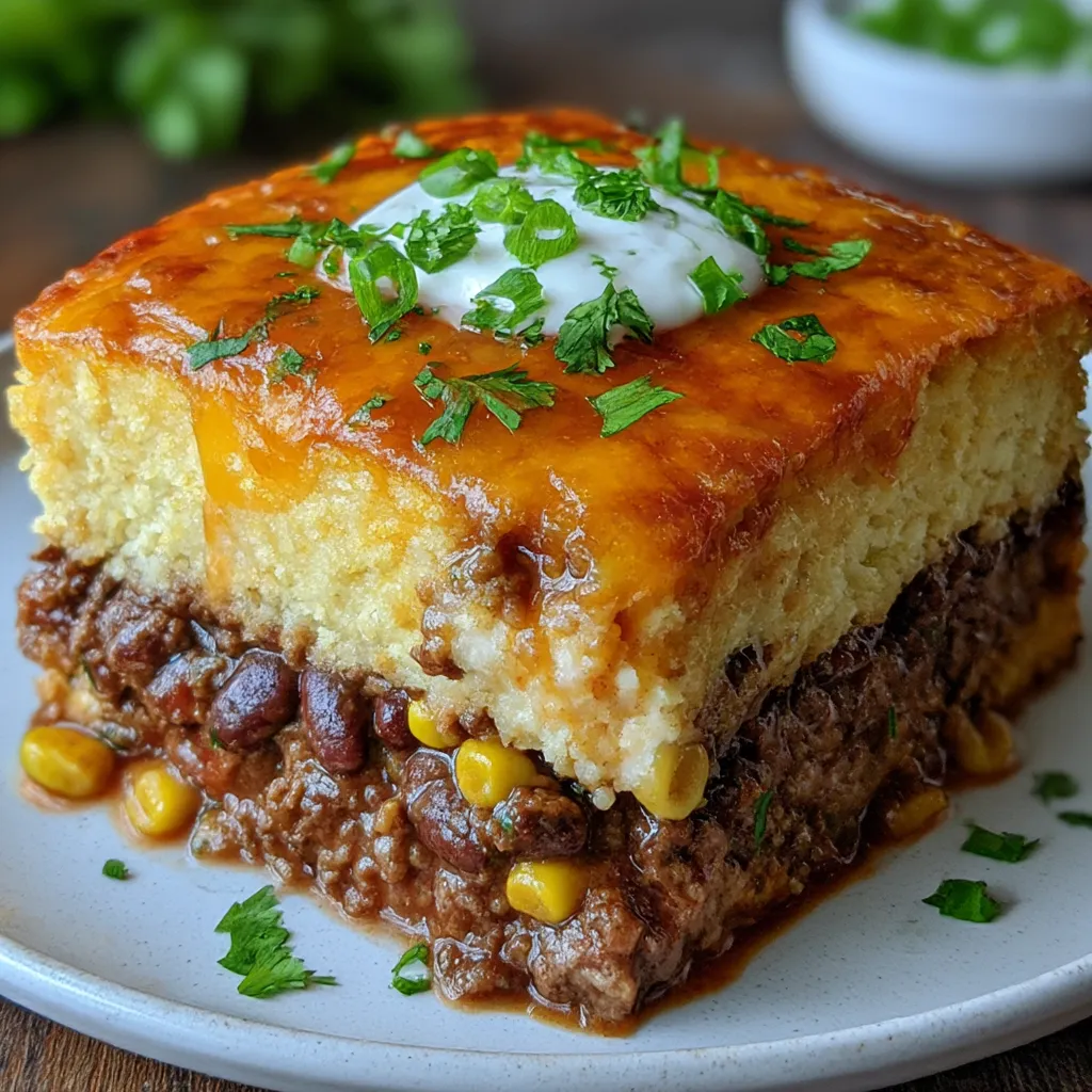Texas Tamale Pie Casserole