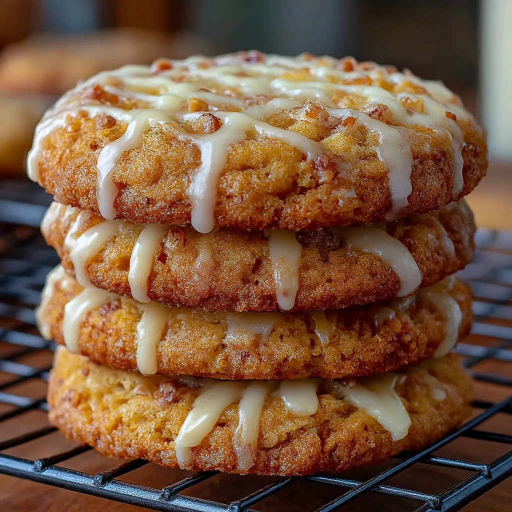 The Best Crumbl Iced Oatmeal Cookies