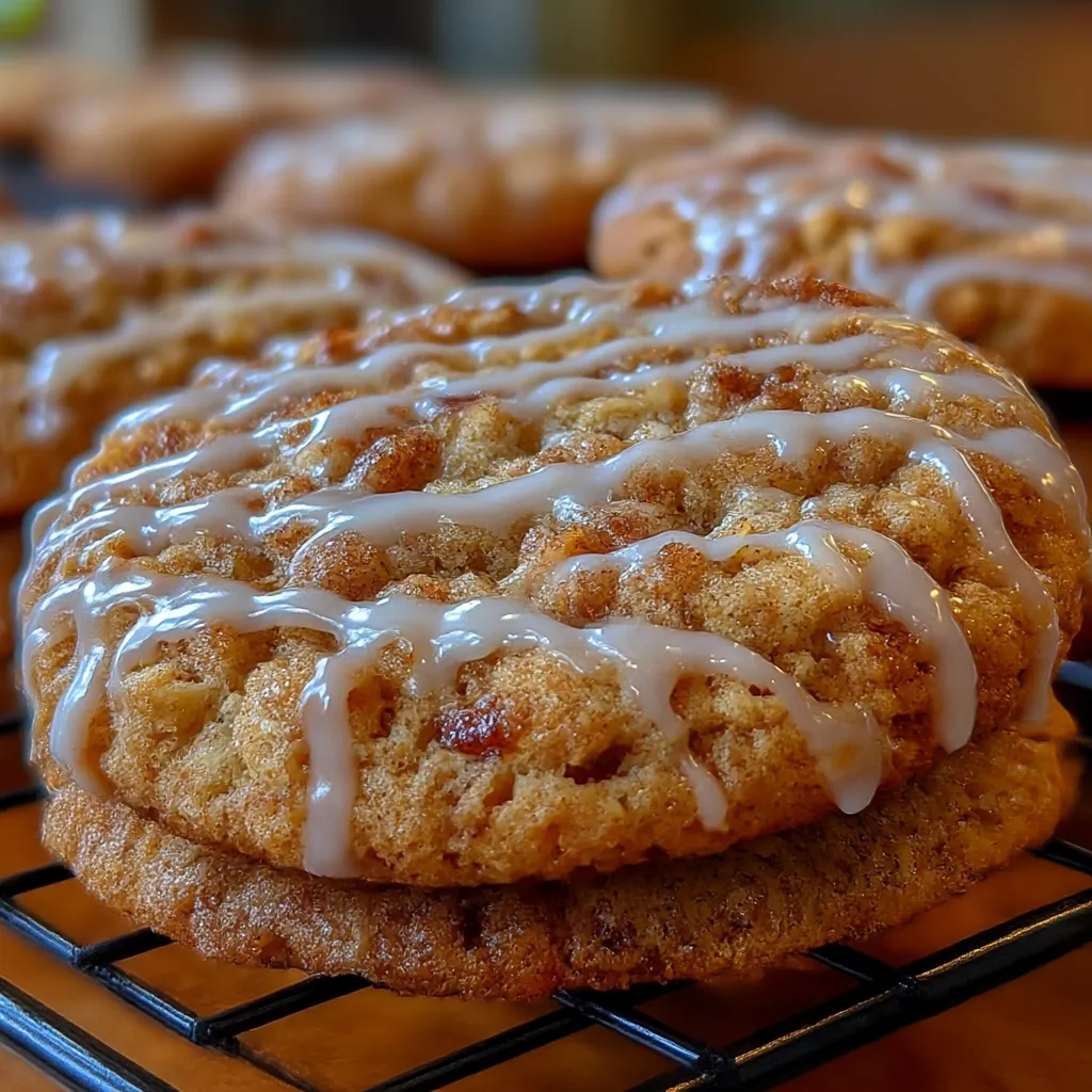 The Best Crumbl Iced Oatmeal Cookies