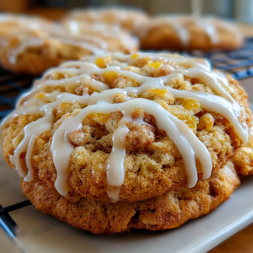The Best Crumbl Iced Oatmeal Cookies