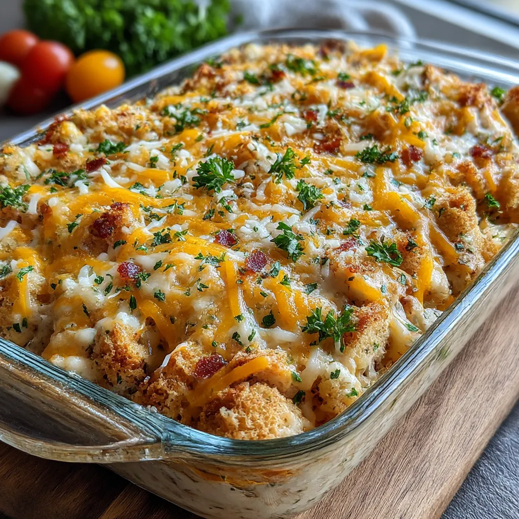 Turkey Stuffing Casserole