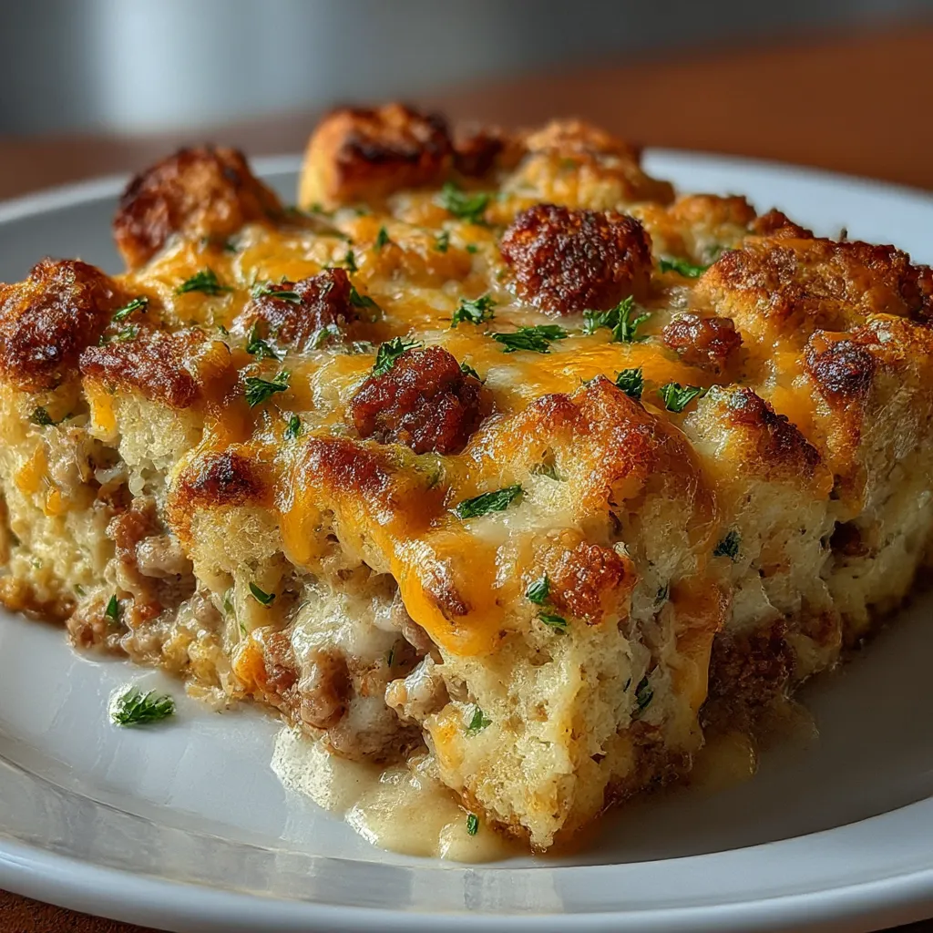 Turkey Stuffing Casserole