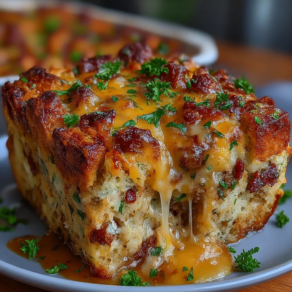 Turkey Stuffing Casserole