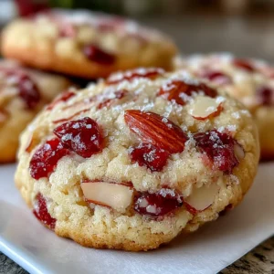 Almond Cherry Cookies