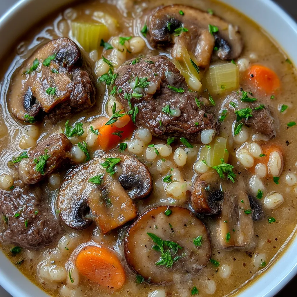 Beef Barley Soup
