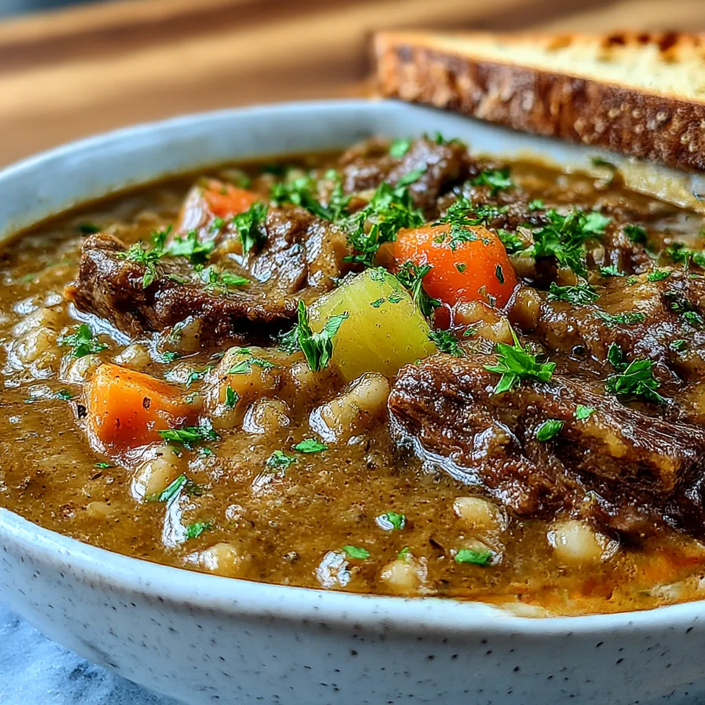 Beef Barley Soup