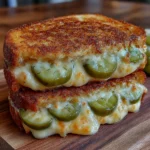 Best Dill Pickle Grilled Cheese Sandwich