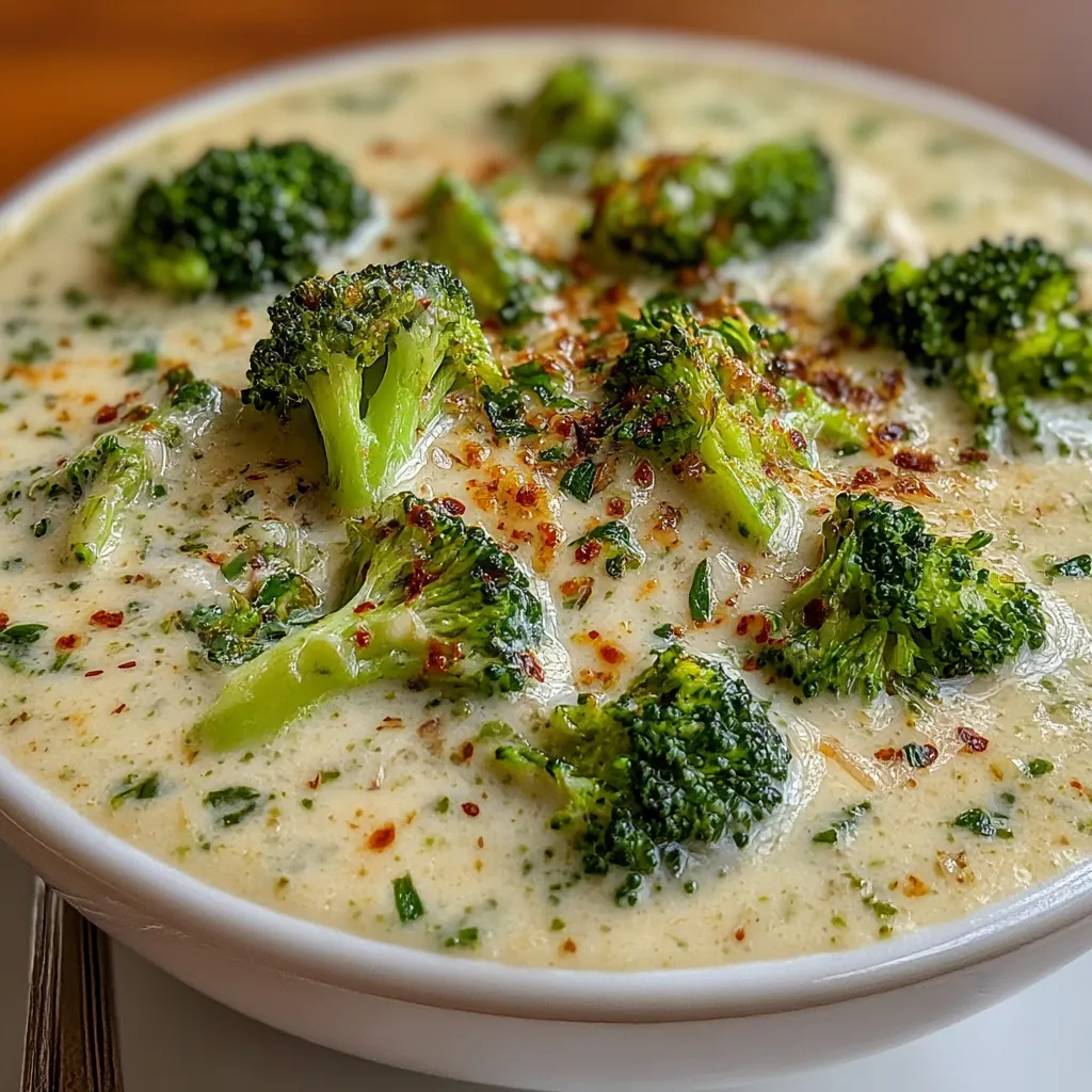 Broccoli Cheddar Soup High Protein