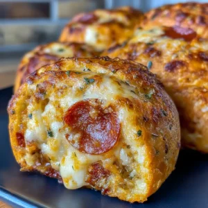 Cheesy Pepperoni Pizza Roll Ups