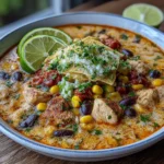 Creamy Chicken Tortilla Soup