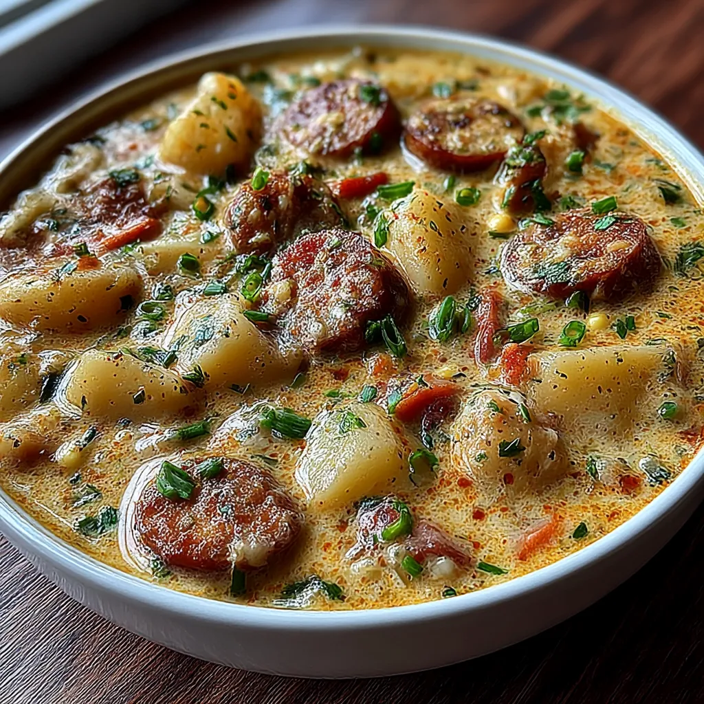 Creamy Sausage and Potato Chowder
