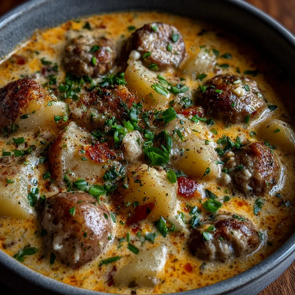 Creamy Sausage and Potato Chowder