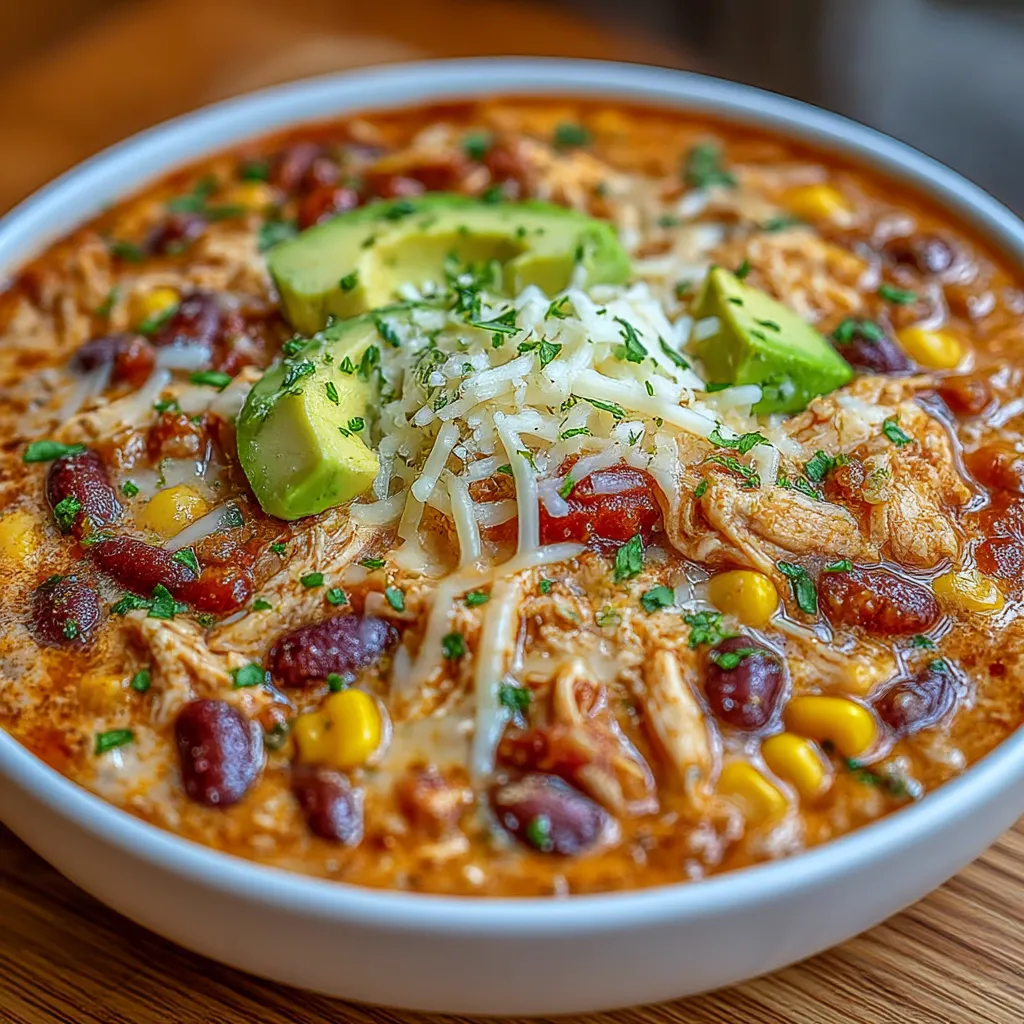 Easy Chicken Taco Soup