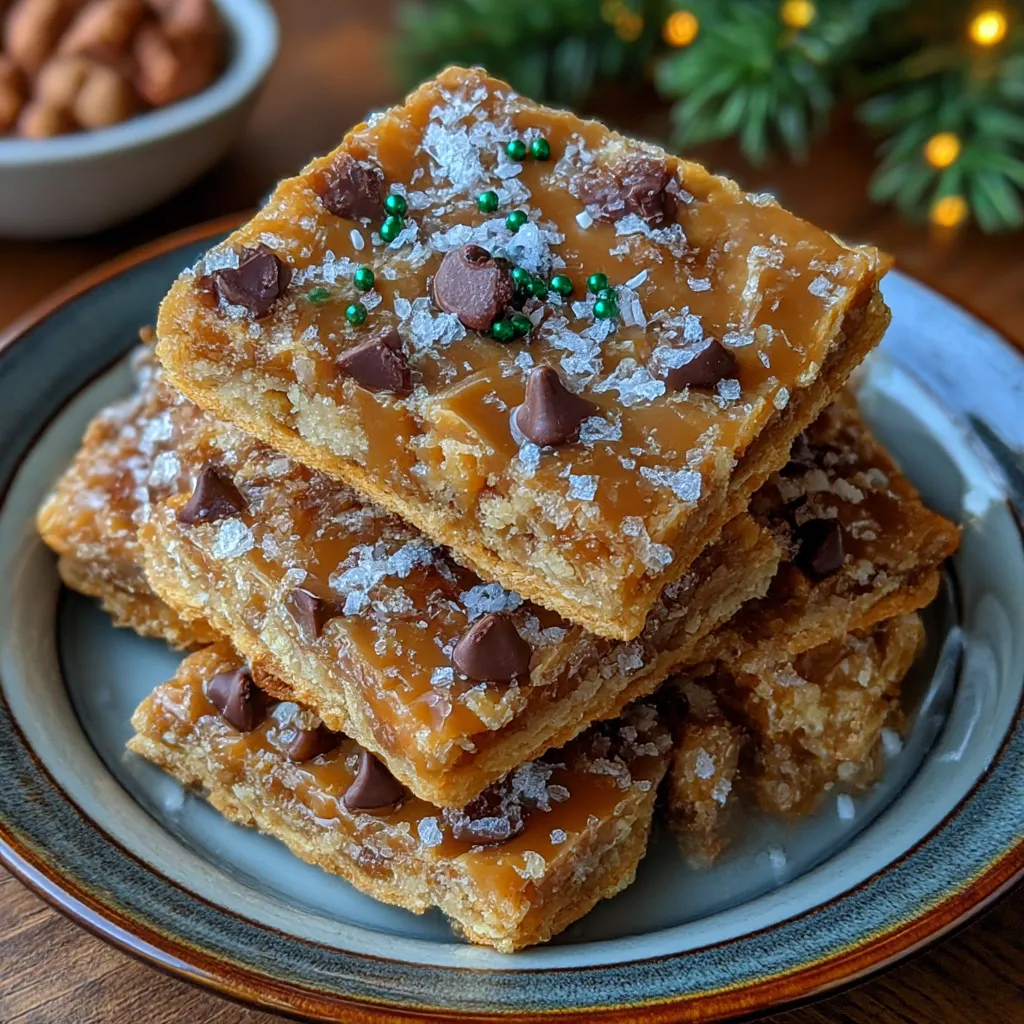 Easy Christmas Crack Cookies