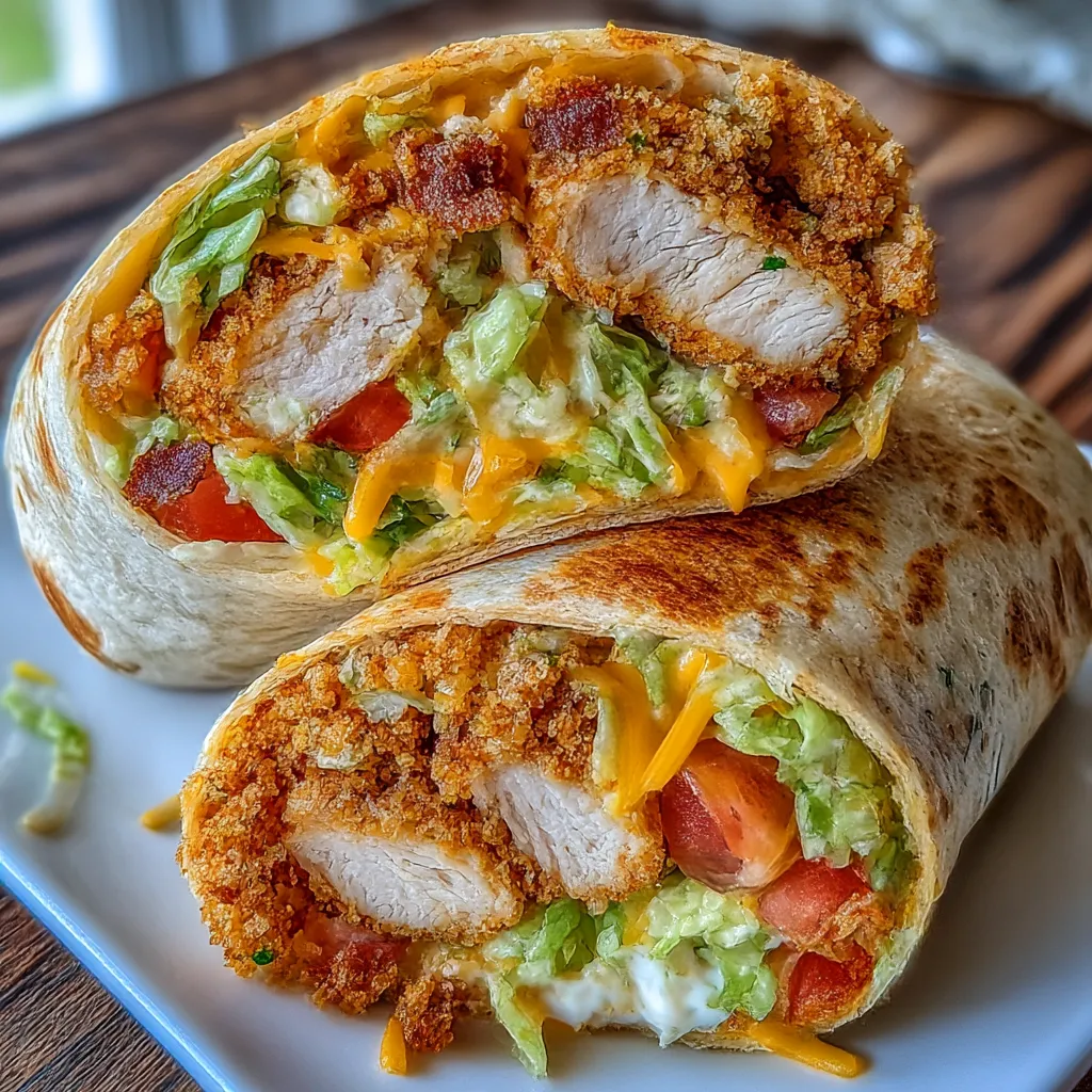 Extra Crispy Chicken Wrap