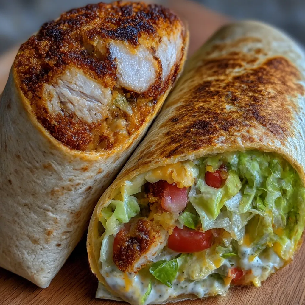 Extra Crispy Chicken Wrap