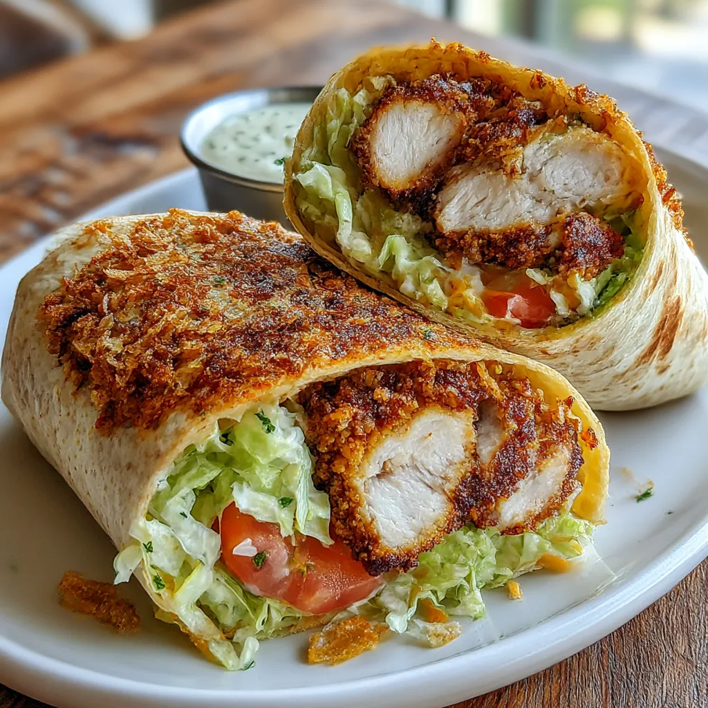 Extra Crispy Chicken Wrap