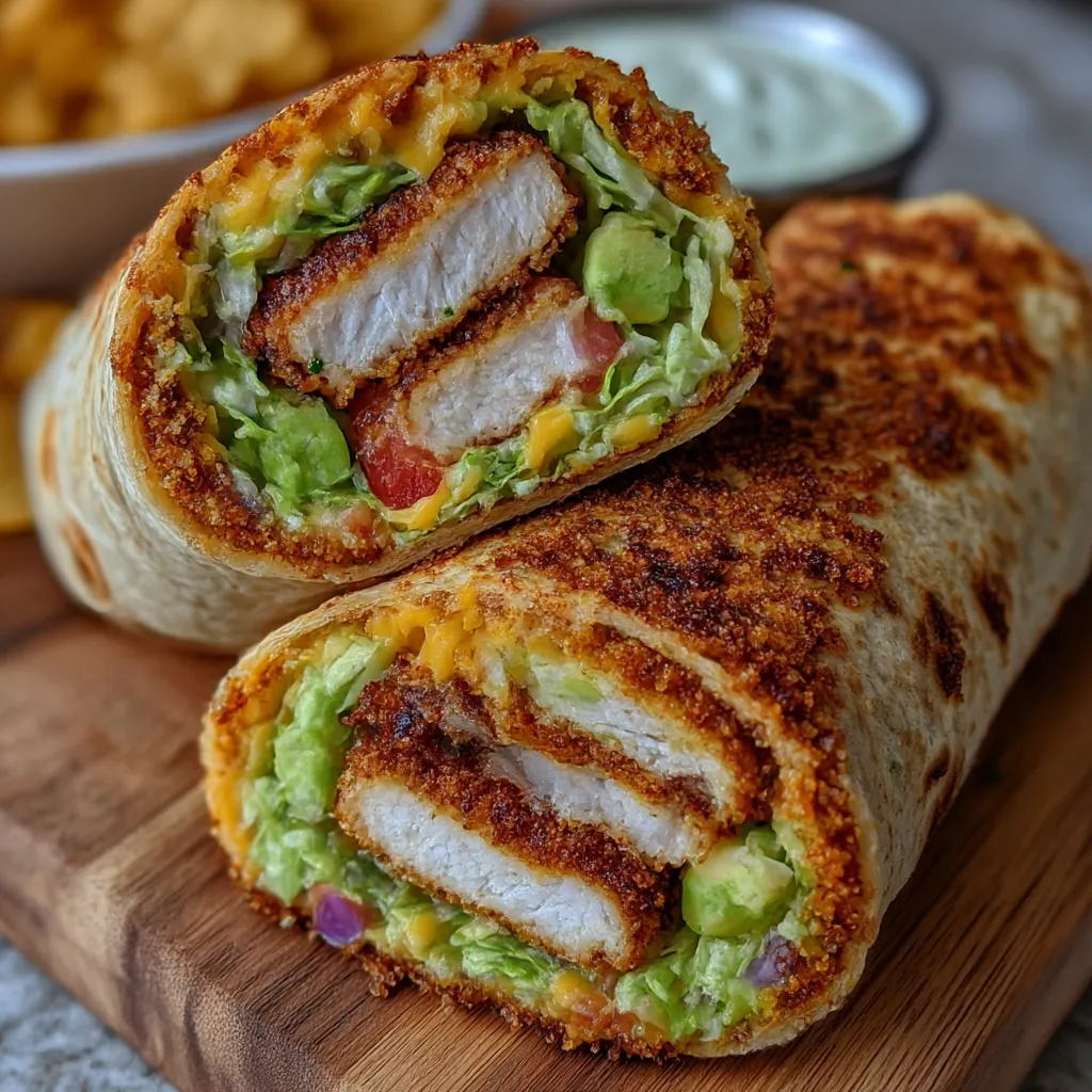 Extra Crispy Chicken Wrap