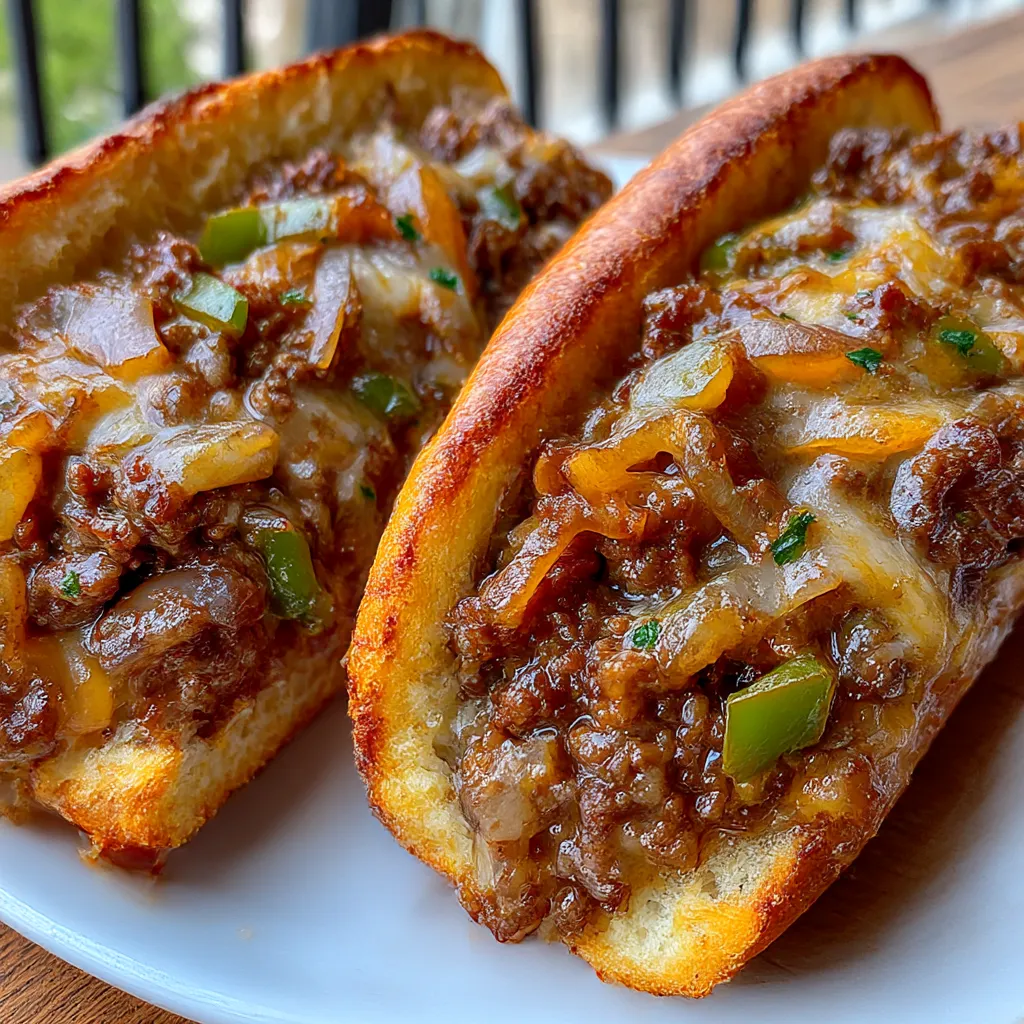 Gordon Ramsay Philly Cheesesteak Sloppy Joes