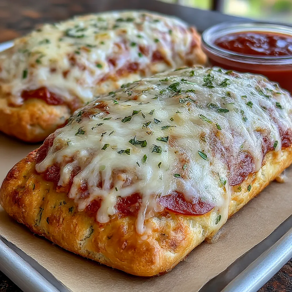 Homemade Easy Cheesy Pizza Pockets